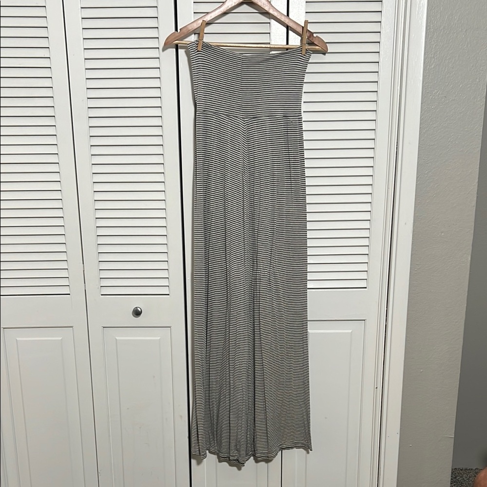 Striped Maxi Skirt